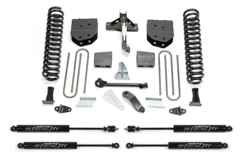 Fabtech 6-Inch Lift System For 2008–2016 Ford F-350/F-450 4Wd W/ 8-Lug Hubs – Includes Stealth Shocks 1