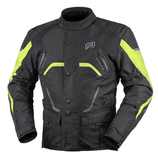 Rjays Voyager 6 Jacket Blk/Hi Viz - Wp Touring 1
