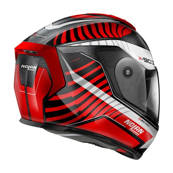 Nolan Xseries X903 Ultra Carbon Full Face Helmet - Red 2