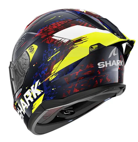 Shark Skwal Cup Speed Vibe - Blu/Red/Yel 1