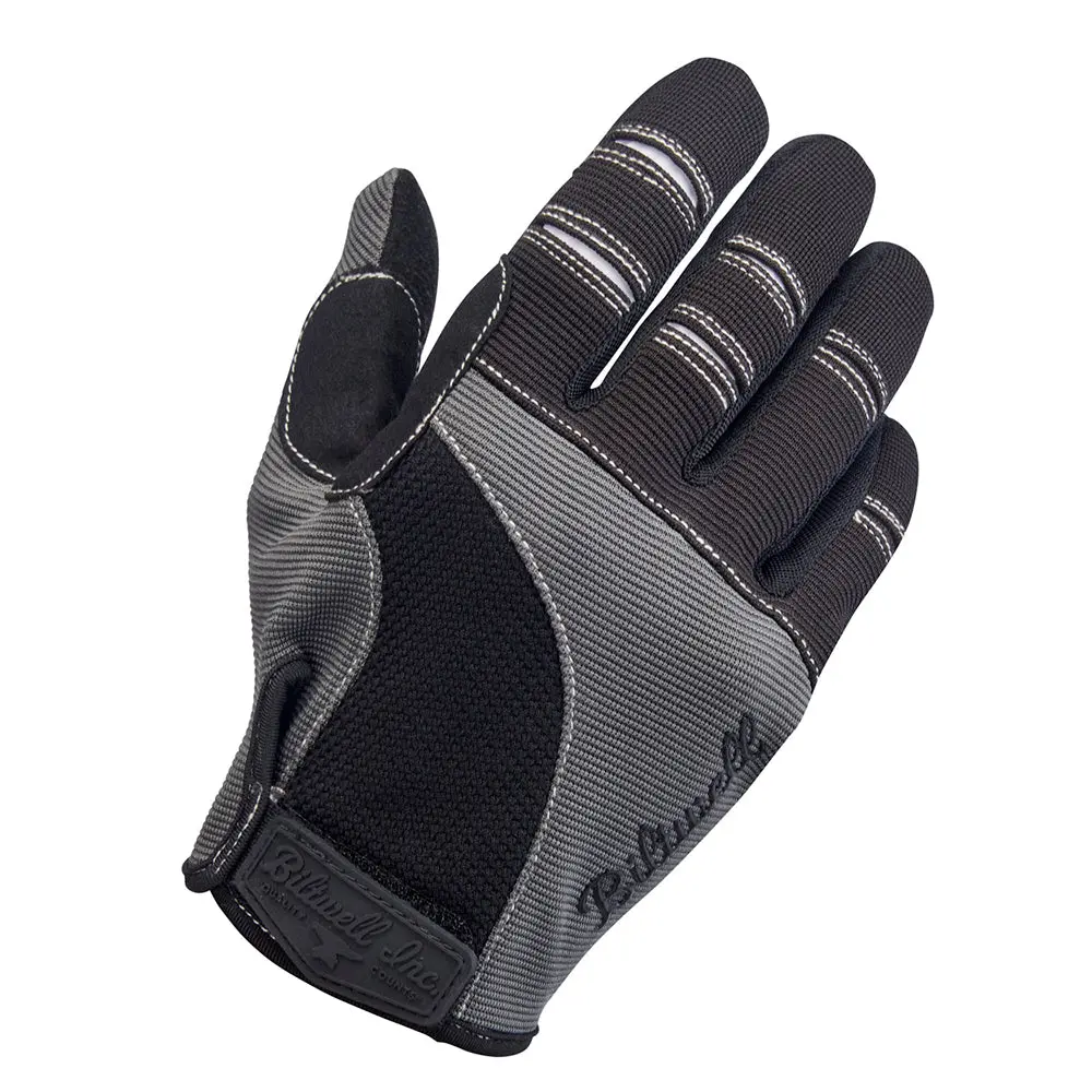 Biltwell Biltwell Moto Textile Glove [Grey/Black] 1
