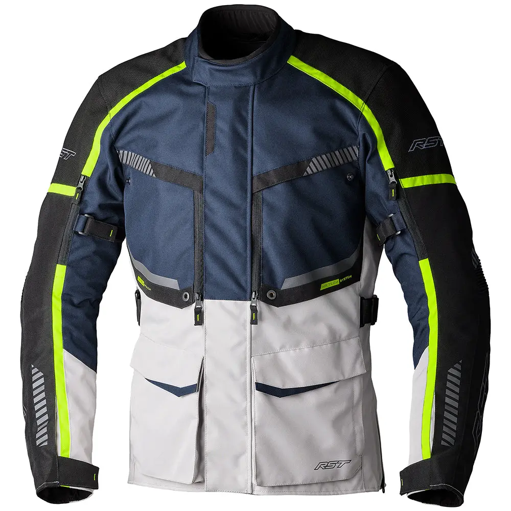 Rst Maverick Evo Ce Textile Jacket [Navy/Silver] 1