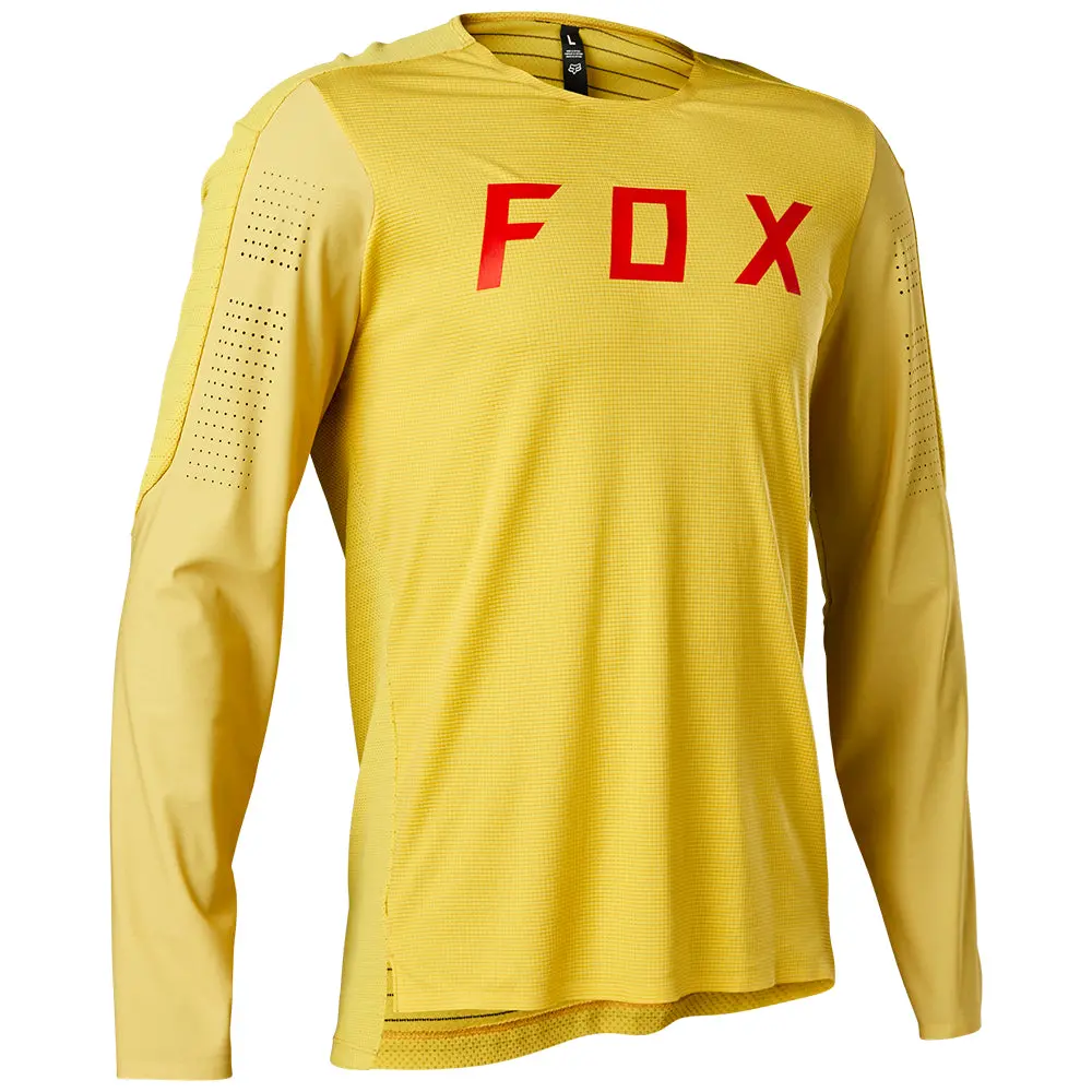 Fox Flexair Pro Ls Jersey [Pear Yellow] 1