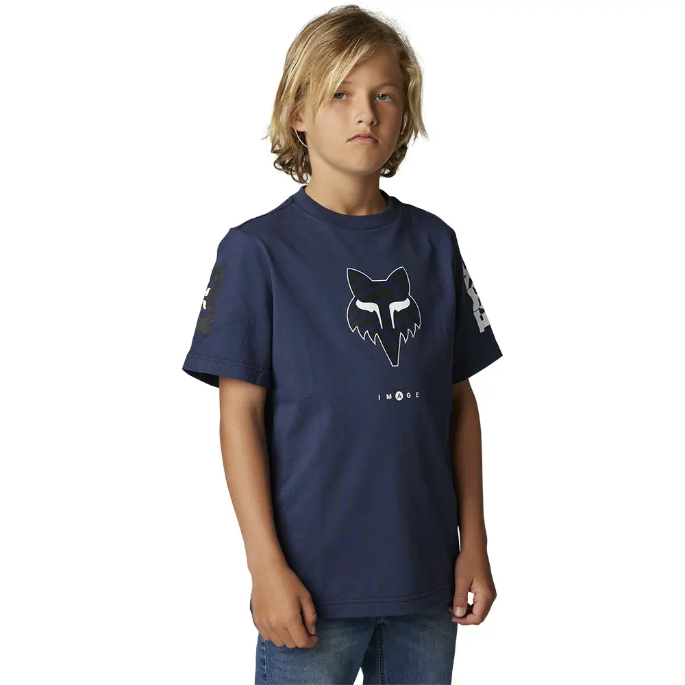 Fox Youth Nuklr Head Ss Tee [Deep Cobalt] 1