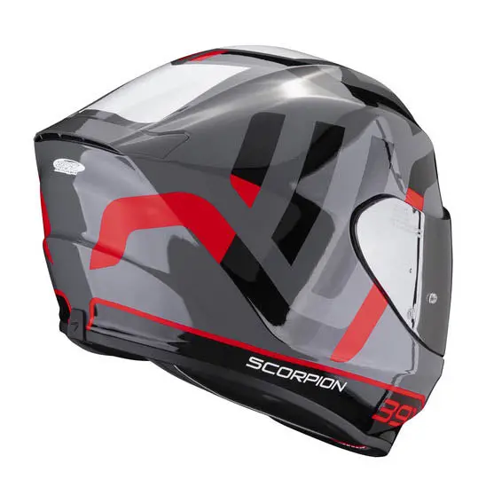 Scorpion Exo-391 Arok - Grey/Red/Black 1