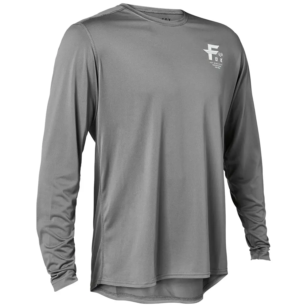 Fox Ranger Ls Jersey Big F [Dark Grey] S 1