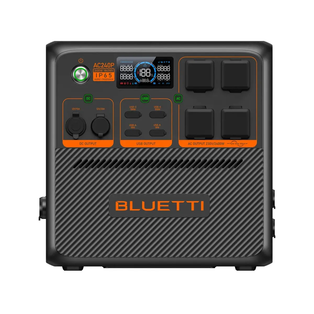 Bluetti Ac240p Portable Waterproof Power Station 1