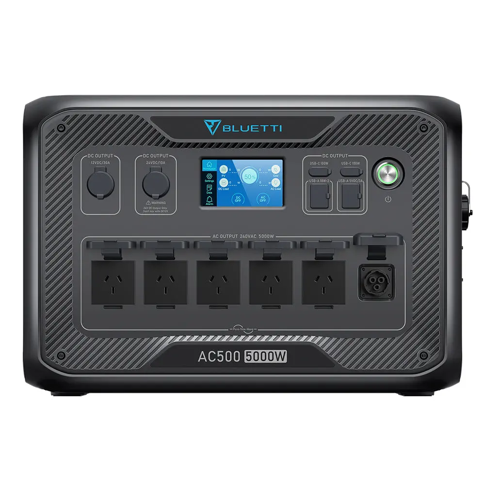 Bluetti Ac500 Expandable Home & Portable Power Station | 5000W (10000W Surge) 1
