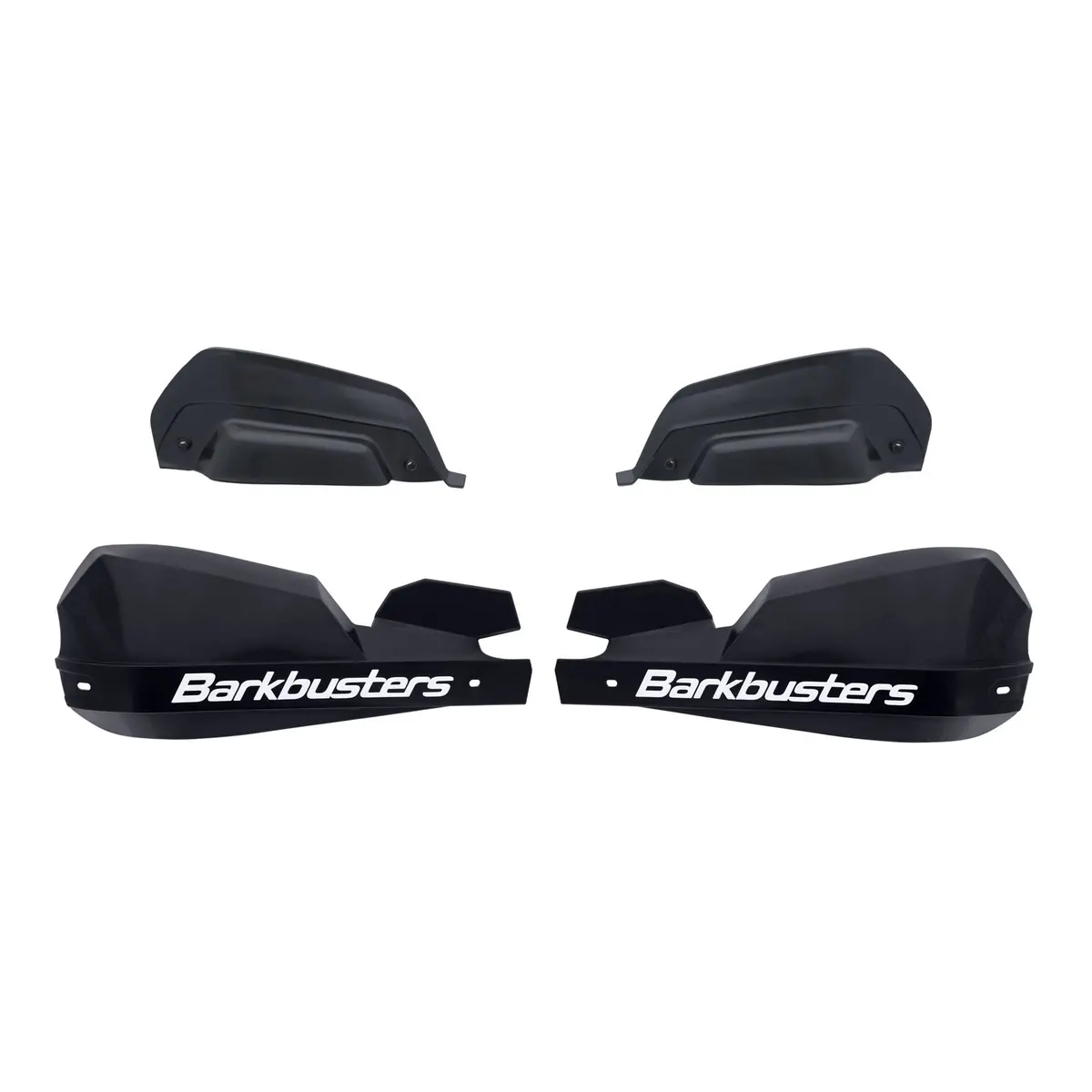 Barkbusters Handguard Vps - Black / White (Plastic Guard Only) 1