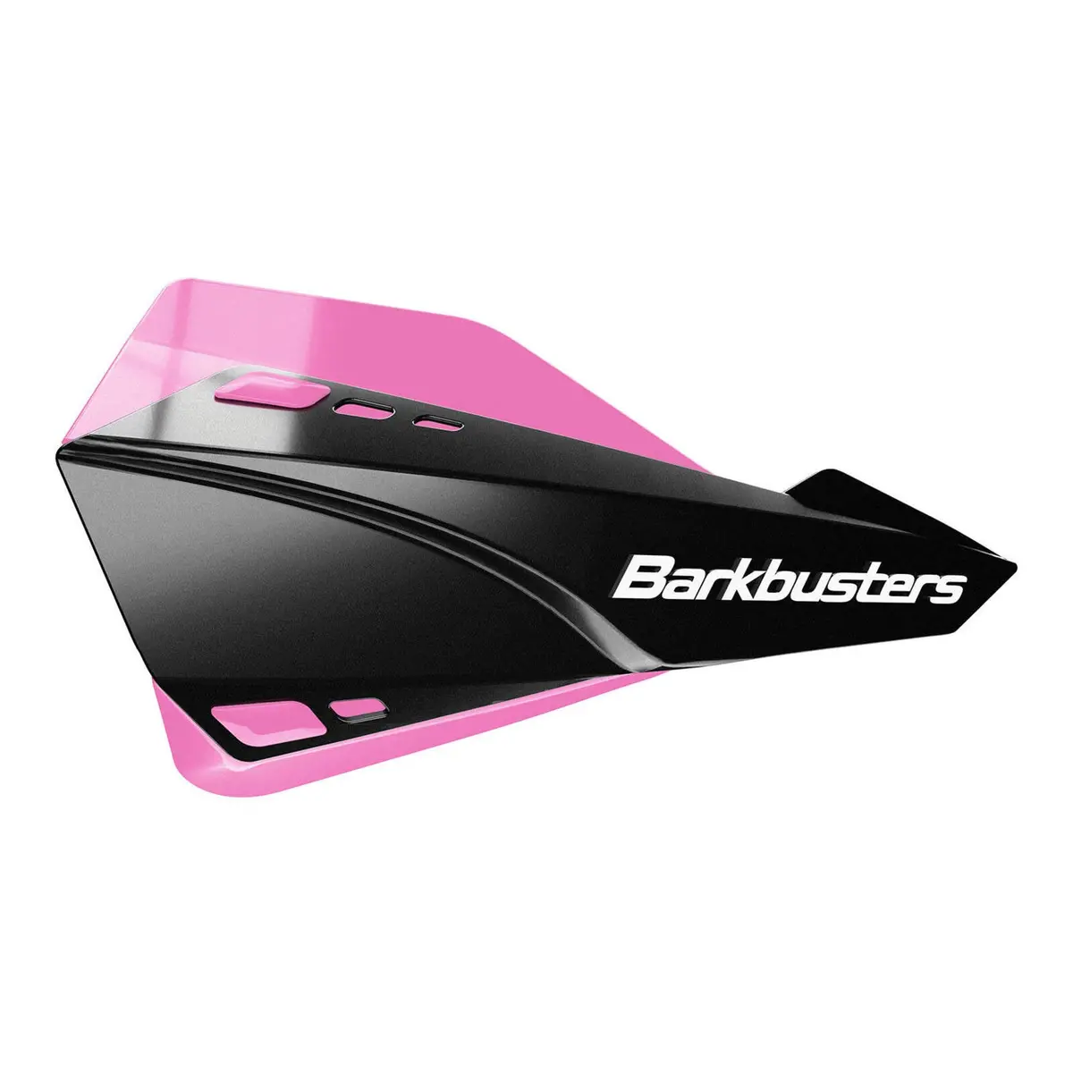Barkbusters Handguard Sabre Open - Black/Pink 1
