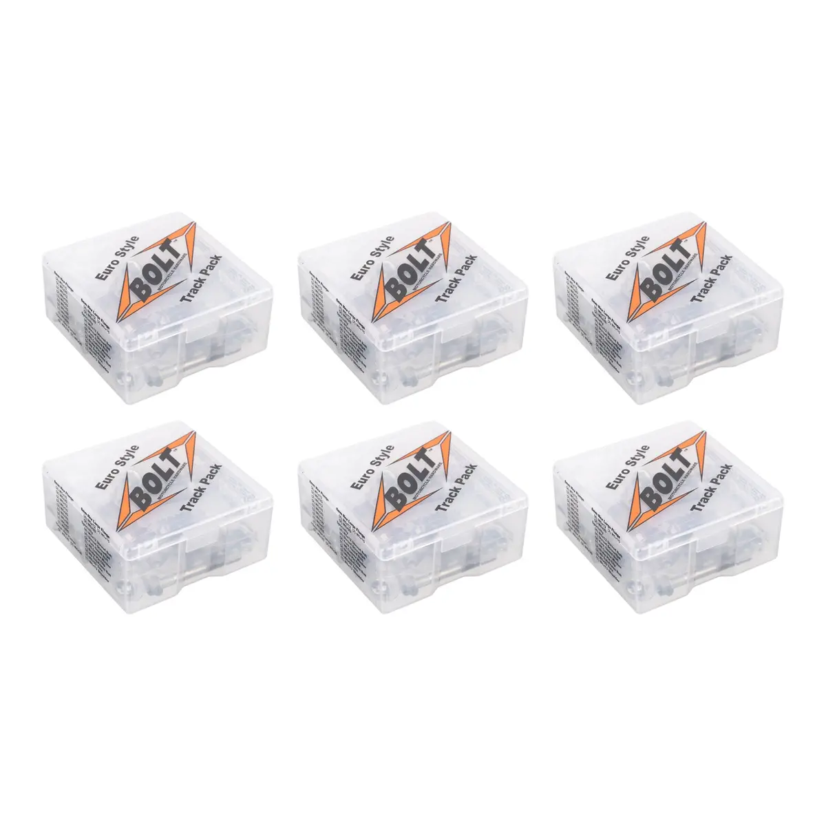 Bolt Euro Style Track Pack (6 Kits Pop Display) 1