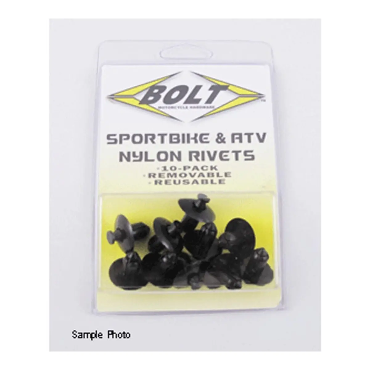 Bolt M7 Nylon Push/Pry Rivets - 2005-7Riv(Pkt Of 10) Replen 1