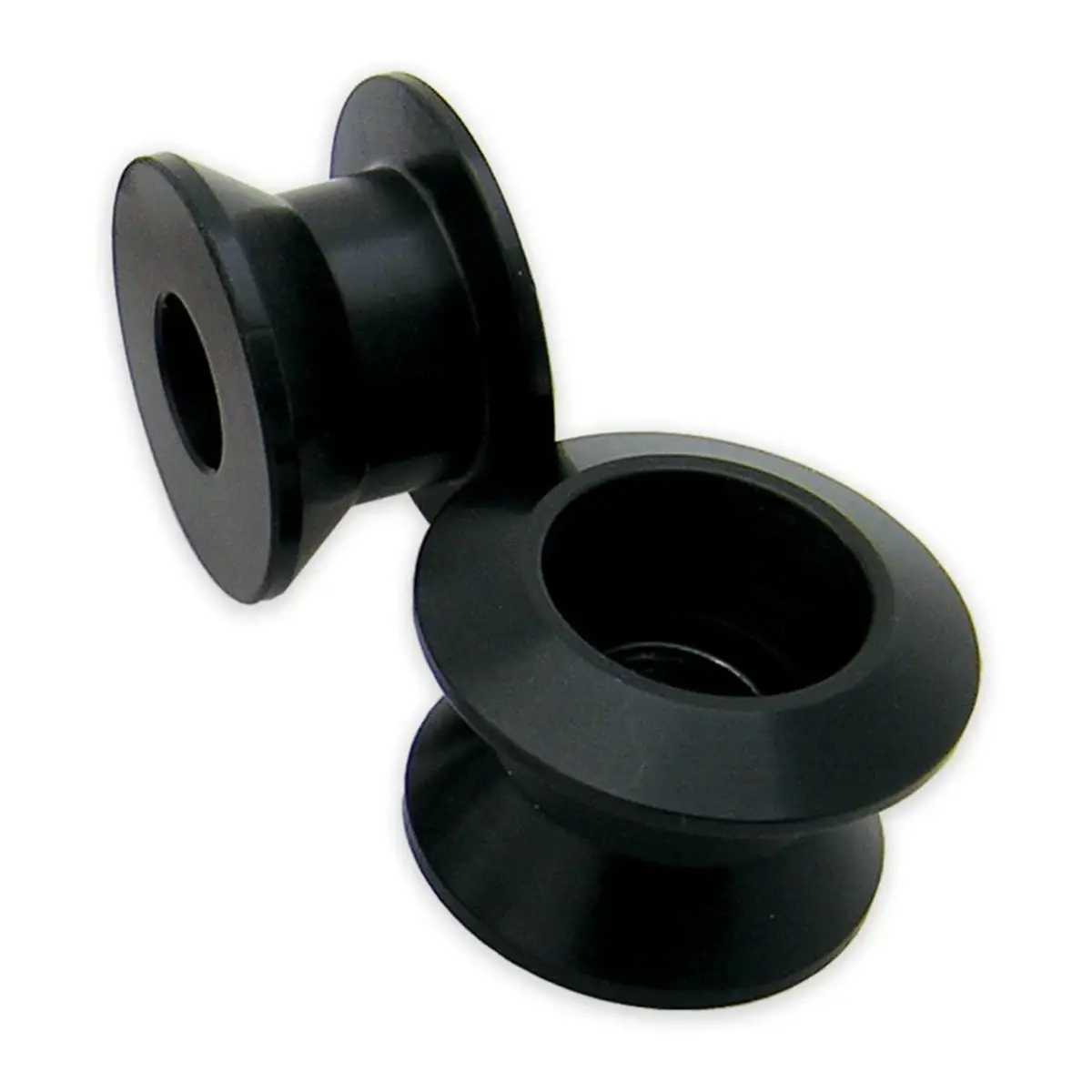 Bolt Swingarm Spools - Black Universal 1