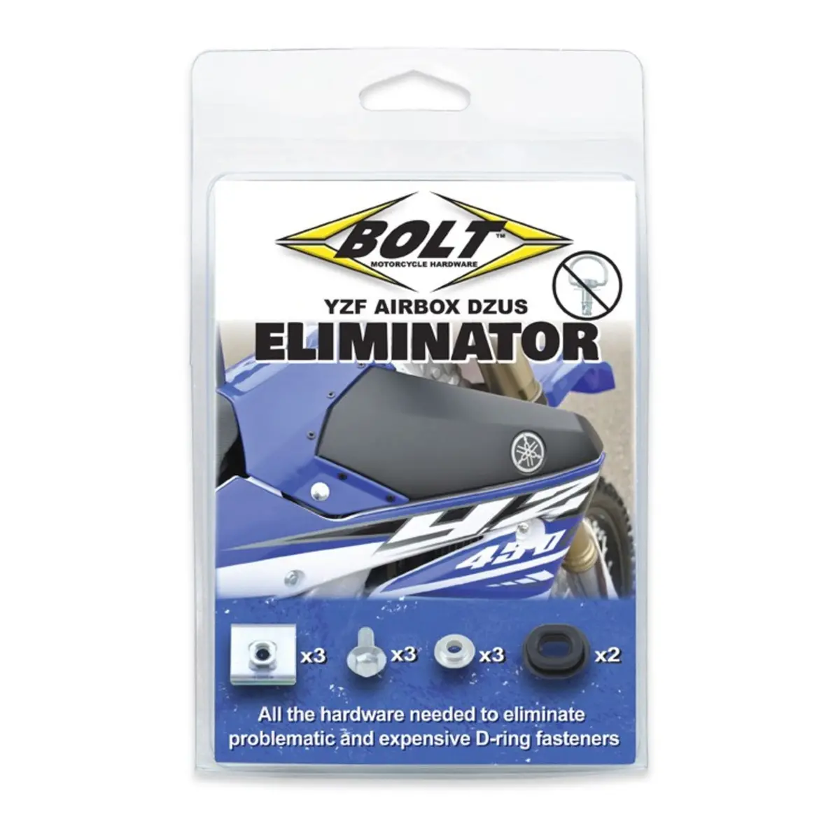 Bolt Yamaha Yz/Yzf Airbox Dzus Eliminator Kit 14- 1