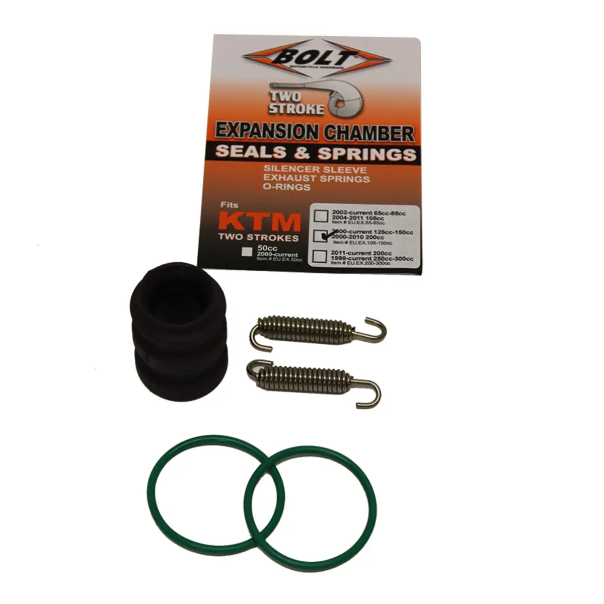 Bolt Exhaust O-Ring Pack Ktm 105-150 00- 1