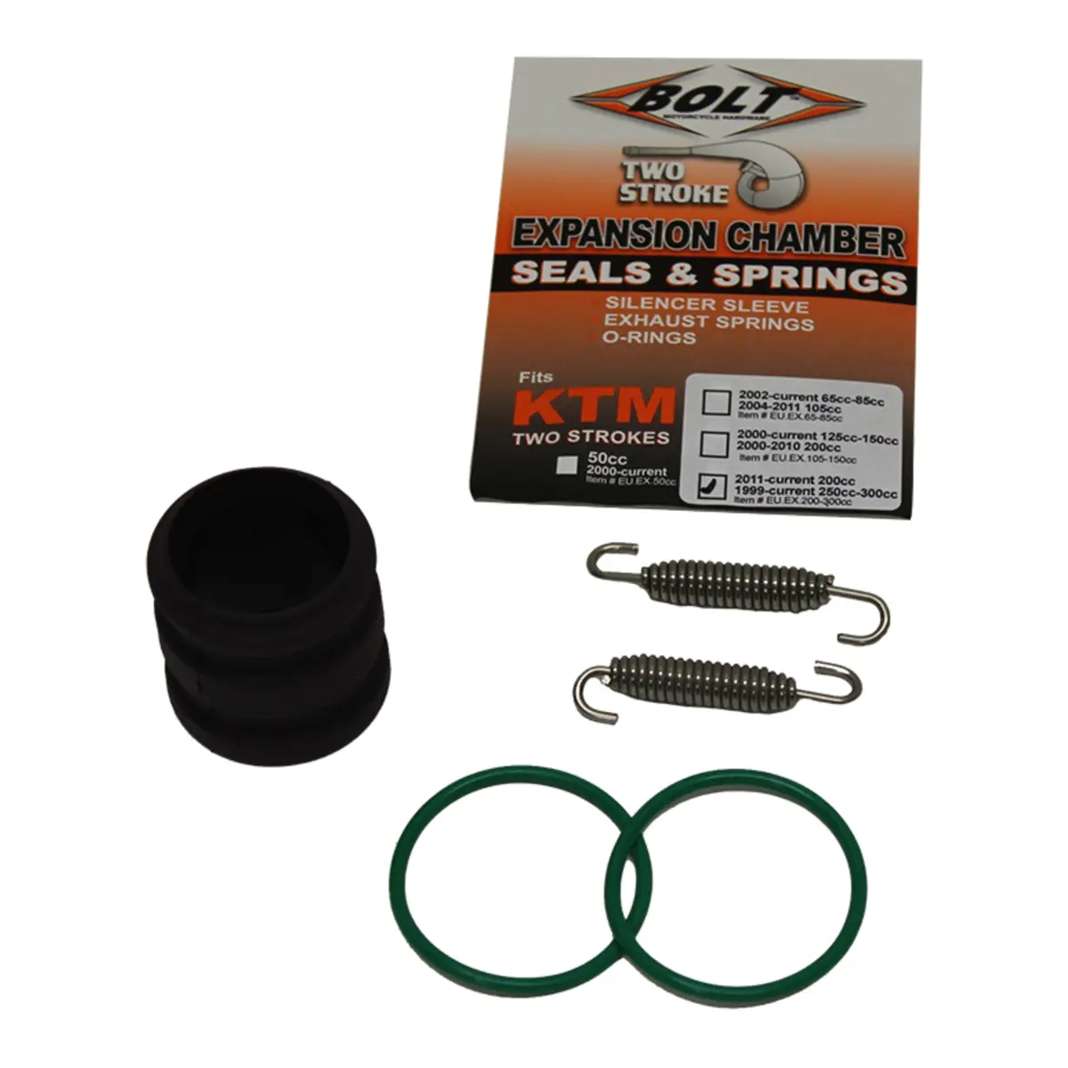 Bolt Exhaust O-Ring Pack Ktm 200-300 00- 1