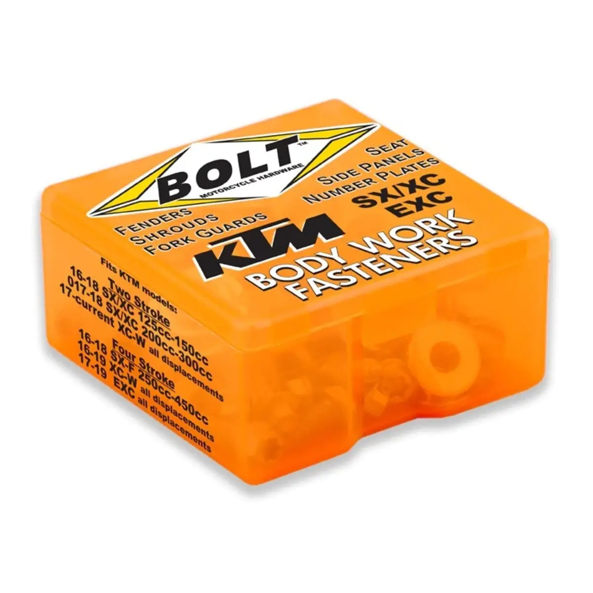 Bolt Plastics Fastener Kit Ktm Sx/Xc '16- / Exc/Xc-W '17- 1