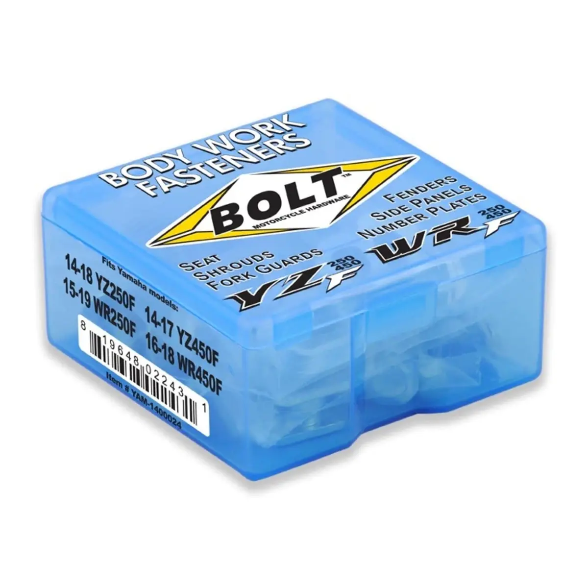 Bolt Plastics Fastener Kit Yamaha Yz250f/450F '14-Present 1