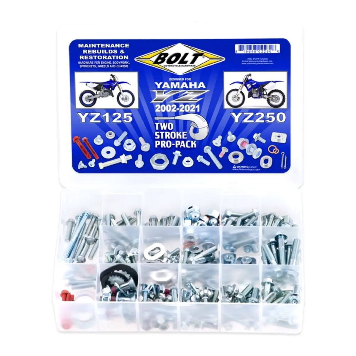 Bolt 2-Stroke Pro Pack For Yamaha Yz125 / 250 ’02–’21 1
