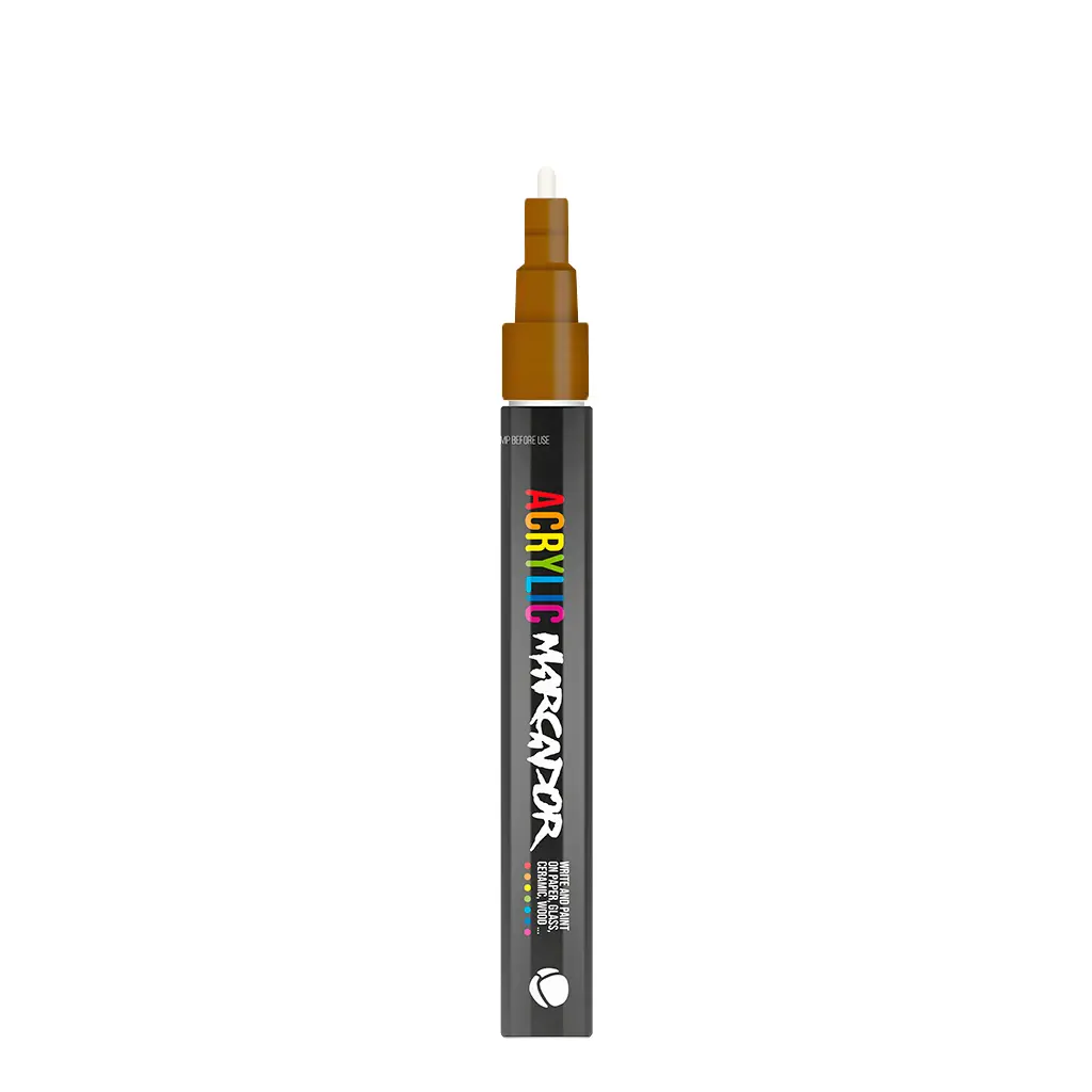 Mtn Acrylic Marcador 1Mm - Brown 1