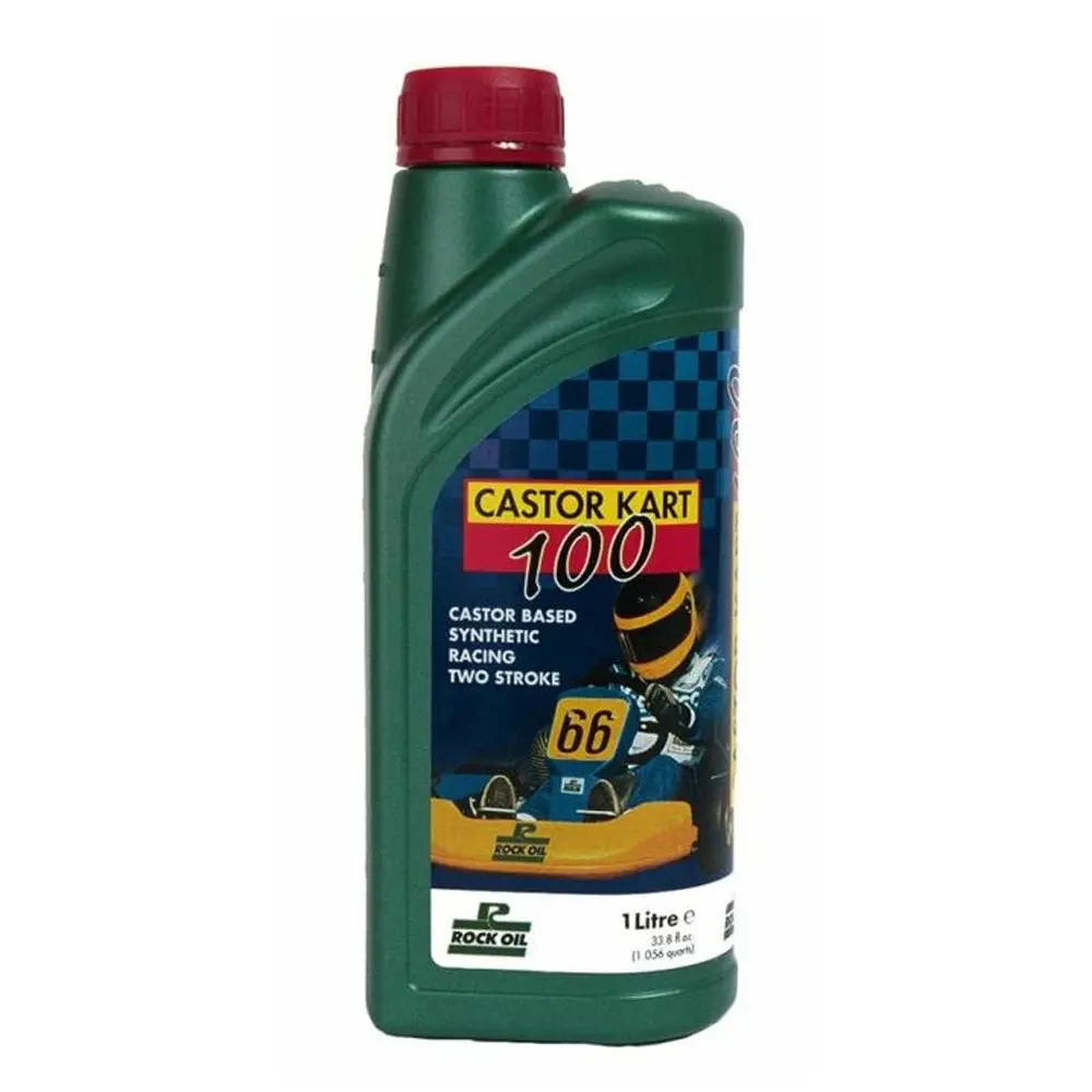 Engine Oil Castor Kart 100 Rock Oil 1L 1