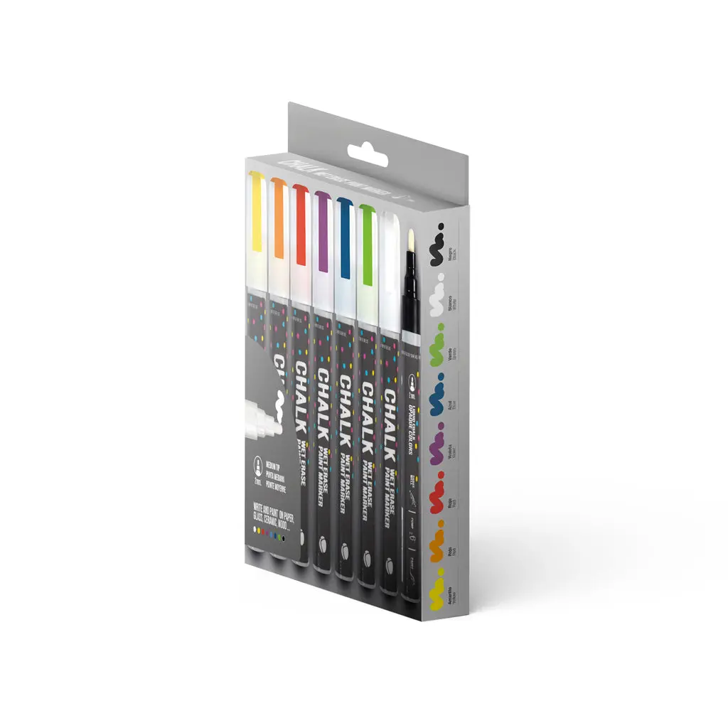 Mtn Pro Chalk Marker 8Pk - 2Mm 1