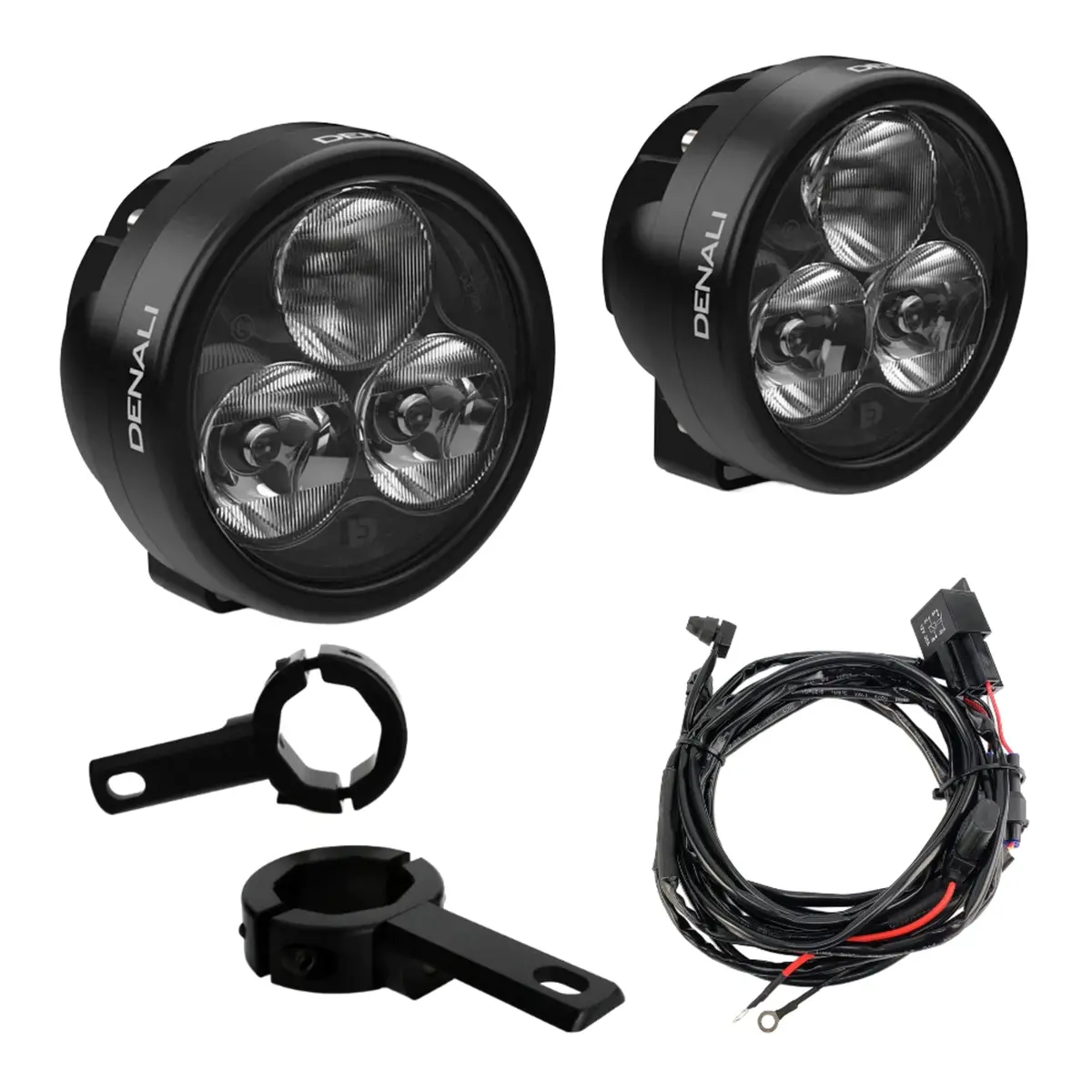 Denali D3 Essential Bundle With Engine Guard Mount - Harley-Davidson Motorcycles 1