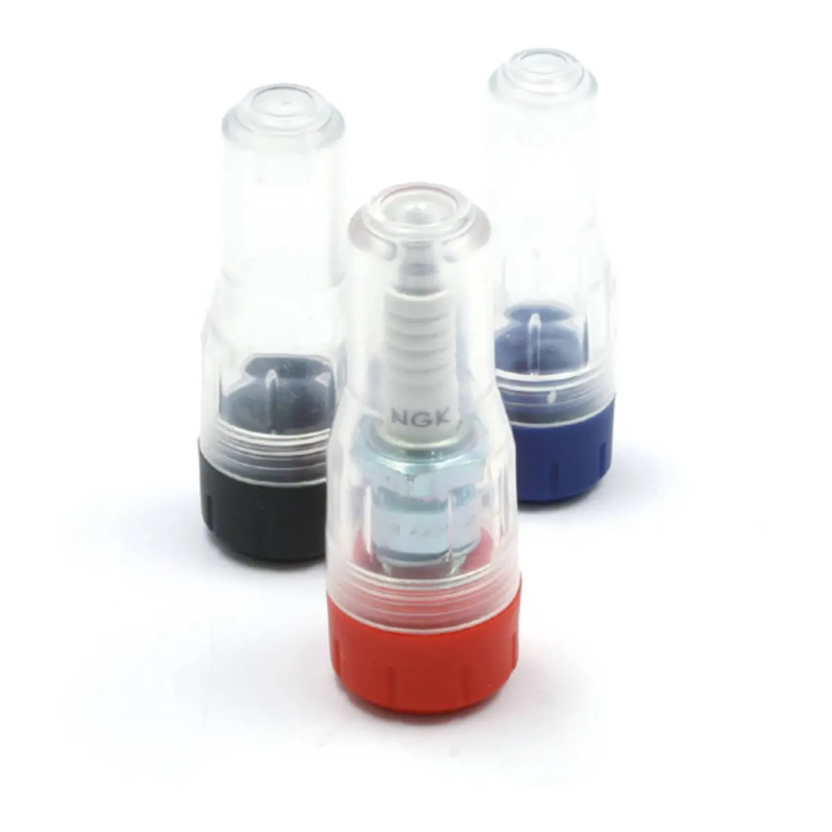 Drc Spark Plug Protector B-Type Clear/Red 1