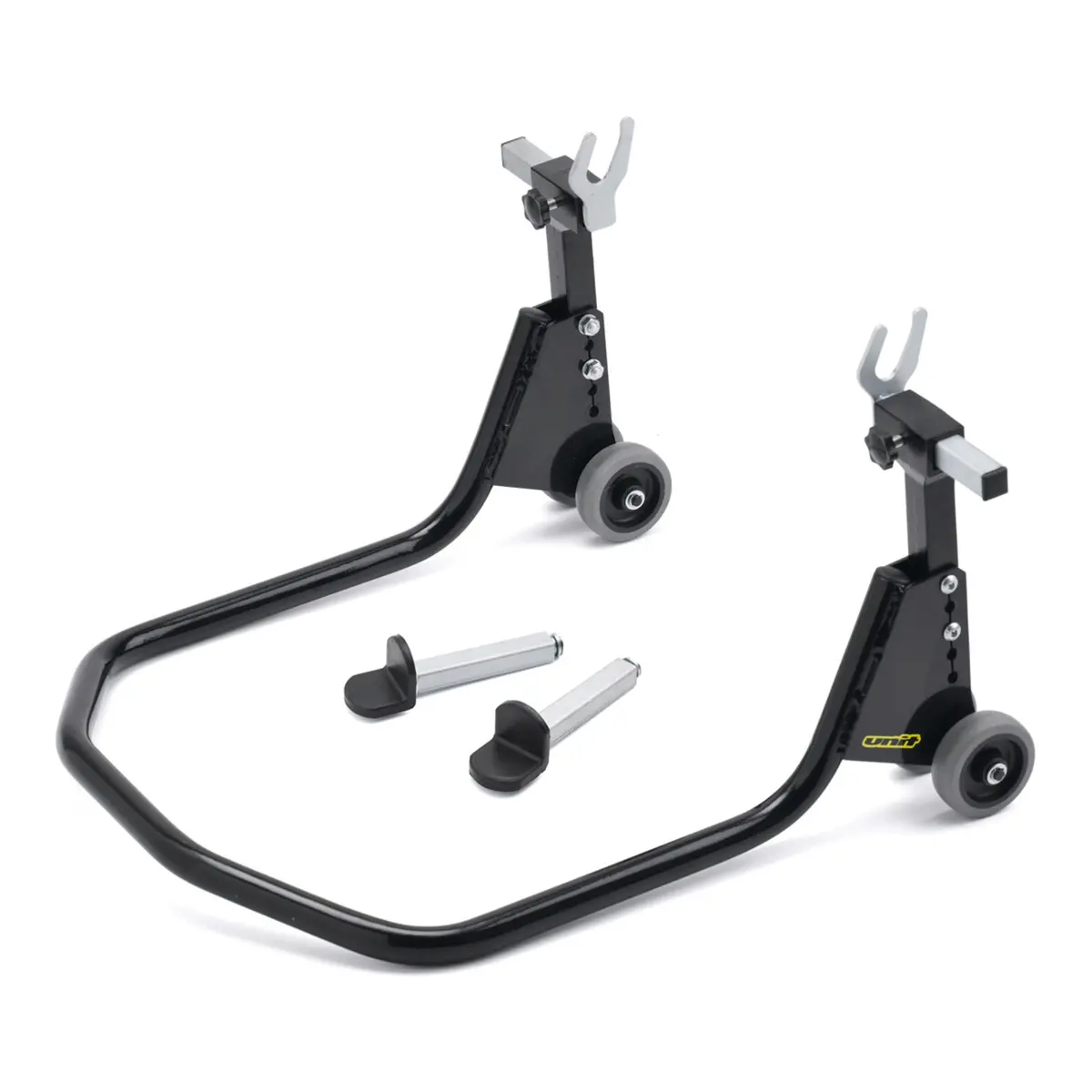 Unit Street Bike Rear Paddock Adjustable Stand - Black 1