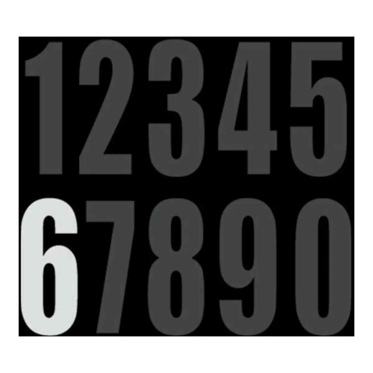 Drc Motion Standard Number Mx3 White "6 1