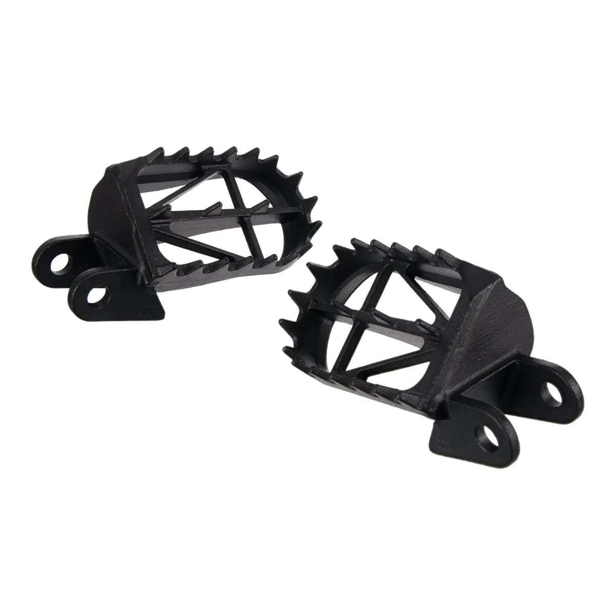 Zeta Wide Foot Pegs Crmo Mid Kawasaki Klx250 / Klx300 / D-Tracker 1