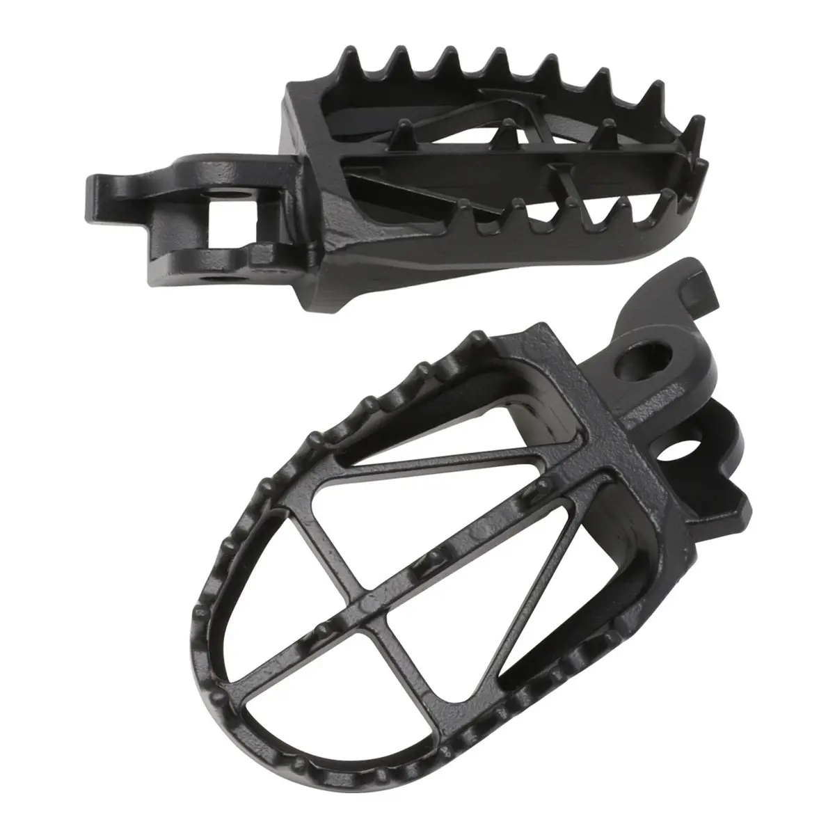 Zeta Wide Foot Pegs Crmo Ultra-Wide - Kx250f / 450F '09- 1