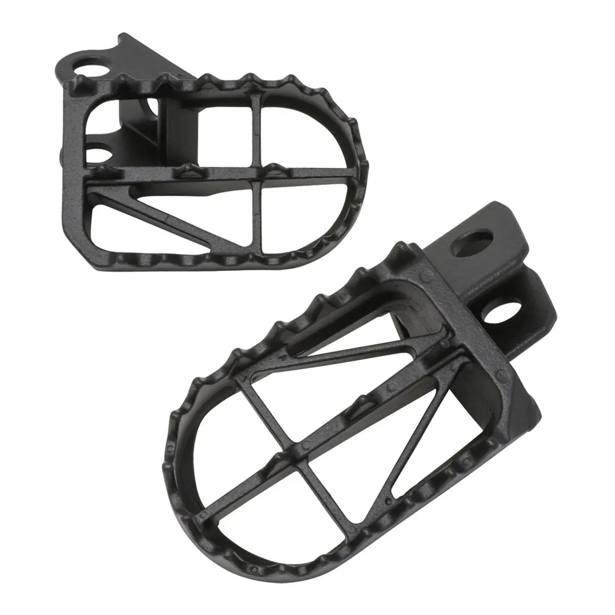 Zeta Wide Foot Pegs Crmo U-Wide Crf250/450 '02-, Crf150r '07- 1