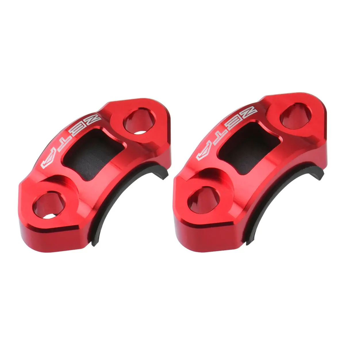 Zeta Rotating Bar Clamp Brake & Clutch Set Red 1