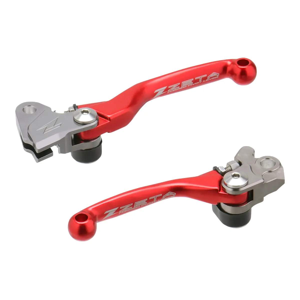 Zeta Pivot Lever Set Fp - Kawasaki - Red 1