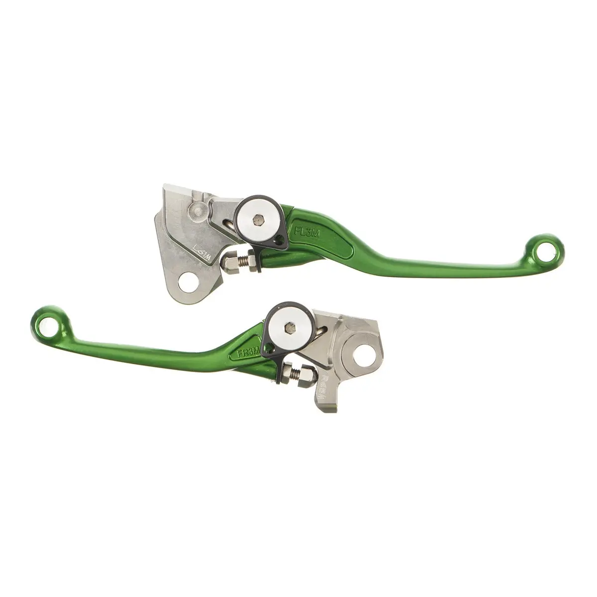 Zeta Pivot Lever Set Fp - Kawasaki - Green 1