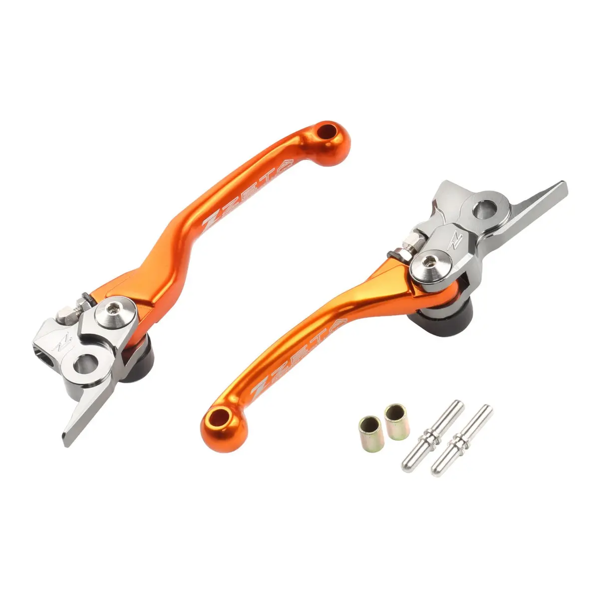 Zeta Pivot Lever Set Fp Ktm Husqvarna - Orange 1
