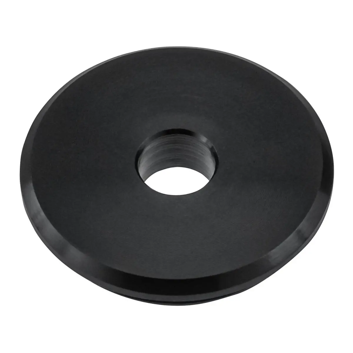 Zeta Aluminium Throttle Tube Replacement End Plug With O-Ring - Black 1
