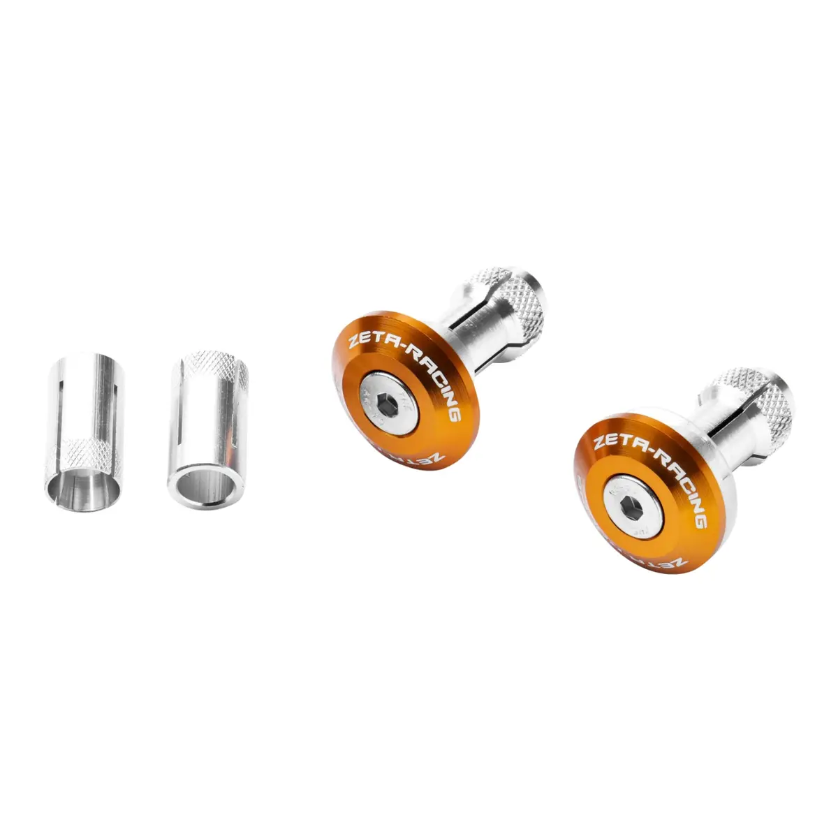 Zeta Bar End Plug 29Mm 2Pcs - Gold 1