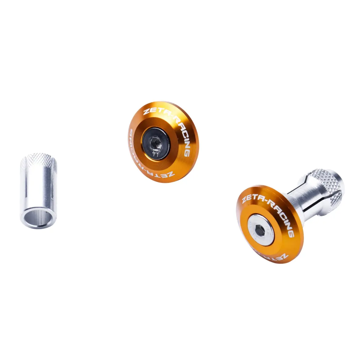 Zeta Bar End Plug Swivel 29Mm 2Pcs - Gold 1