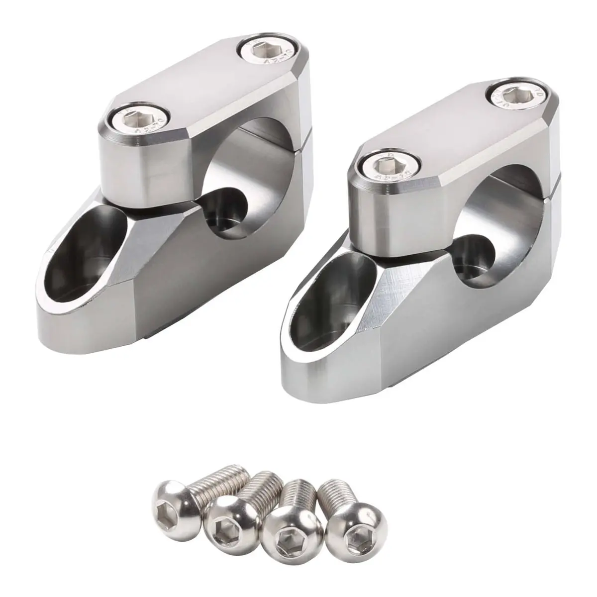 Zeta Bar Rise Kit Offset: 20Mm Height: 26Mm 22.2/28.6Mm Bar - Ti-Colour 1