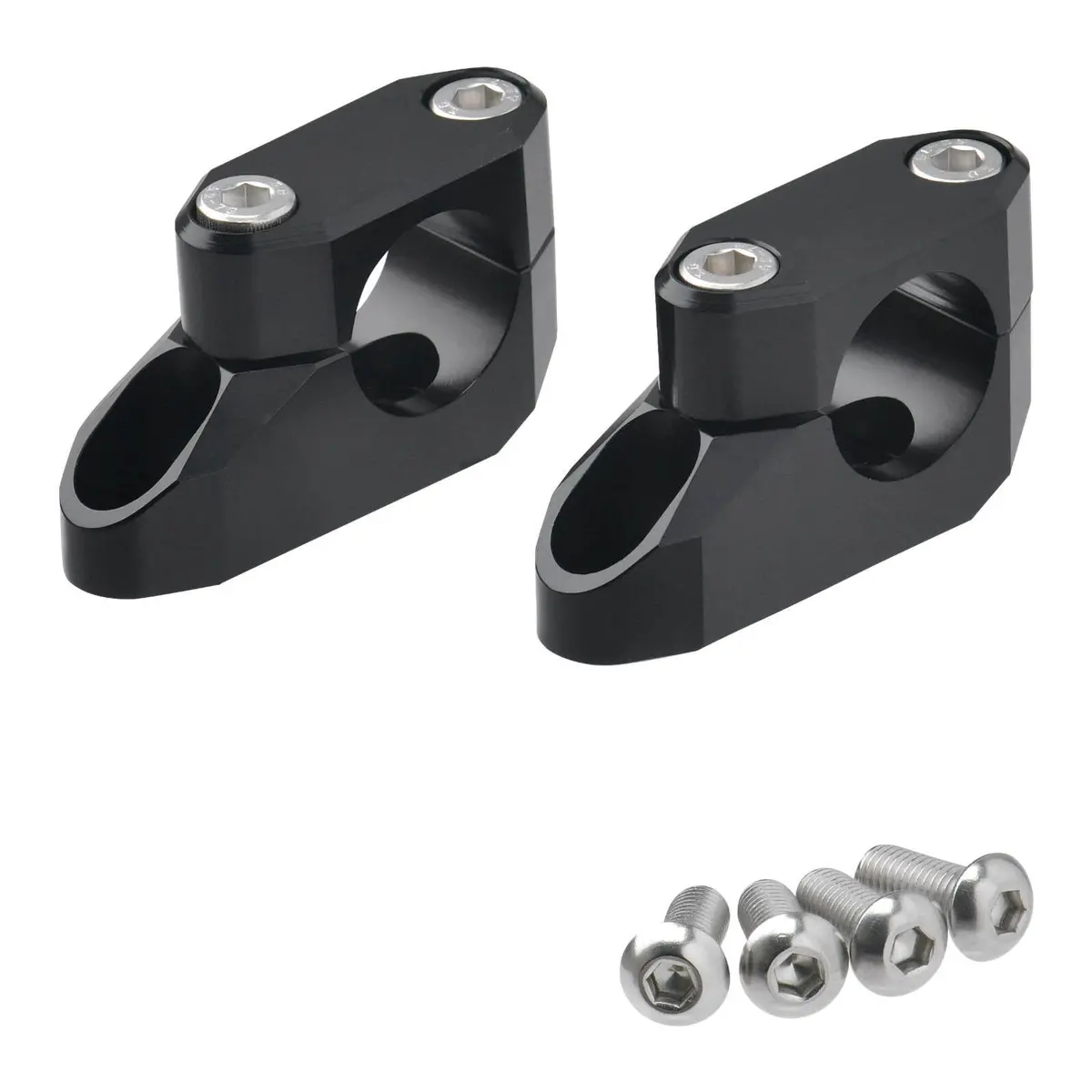Zeta Bar Rise Kit Offset: 20Mm Height: 26Mm 22.2/28.6Mm Bar - Black 1
