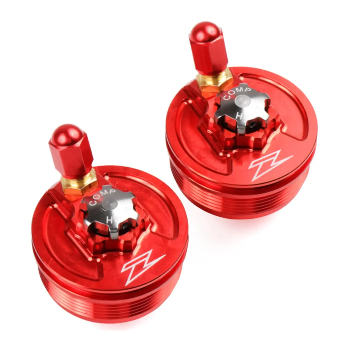 Zeta Fork Cap Crf450r '13-'14 - Red 1