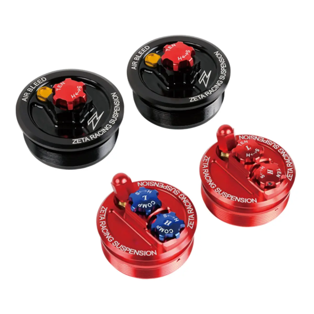 Zeta Fork Cap Kxf/Rmz450 Showa - Black 1