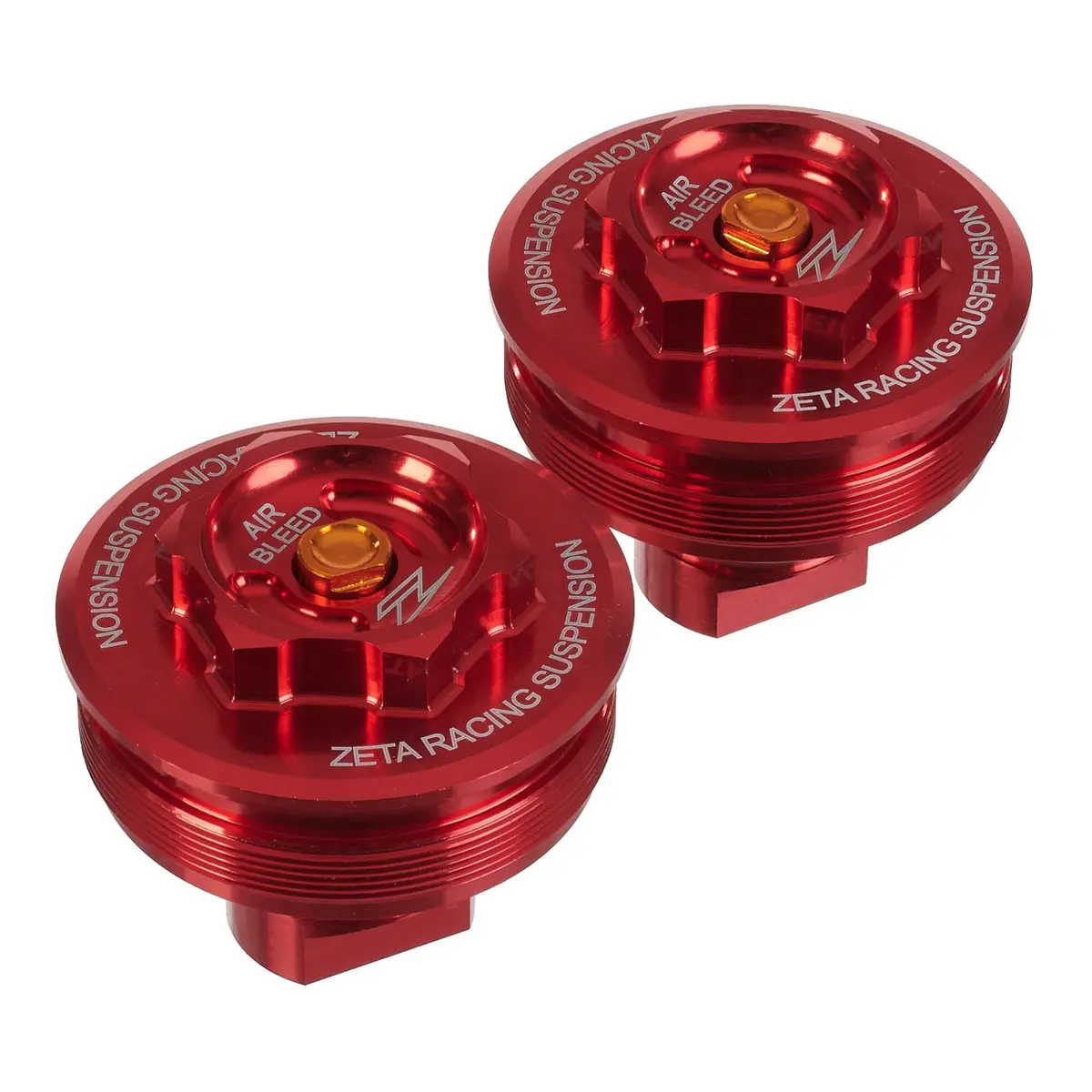 Zeta Front Fork Cap Crf250l/M '13-, Crf250 Rally '17- - Red 1