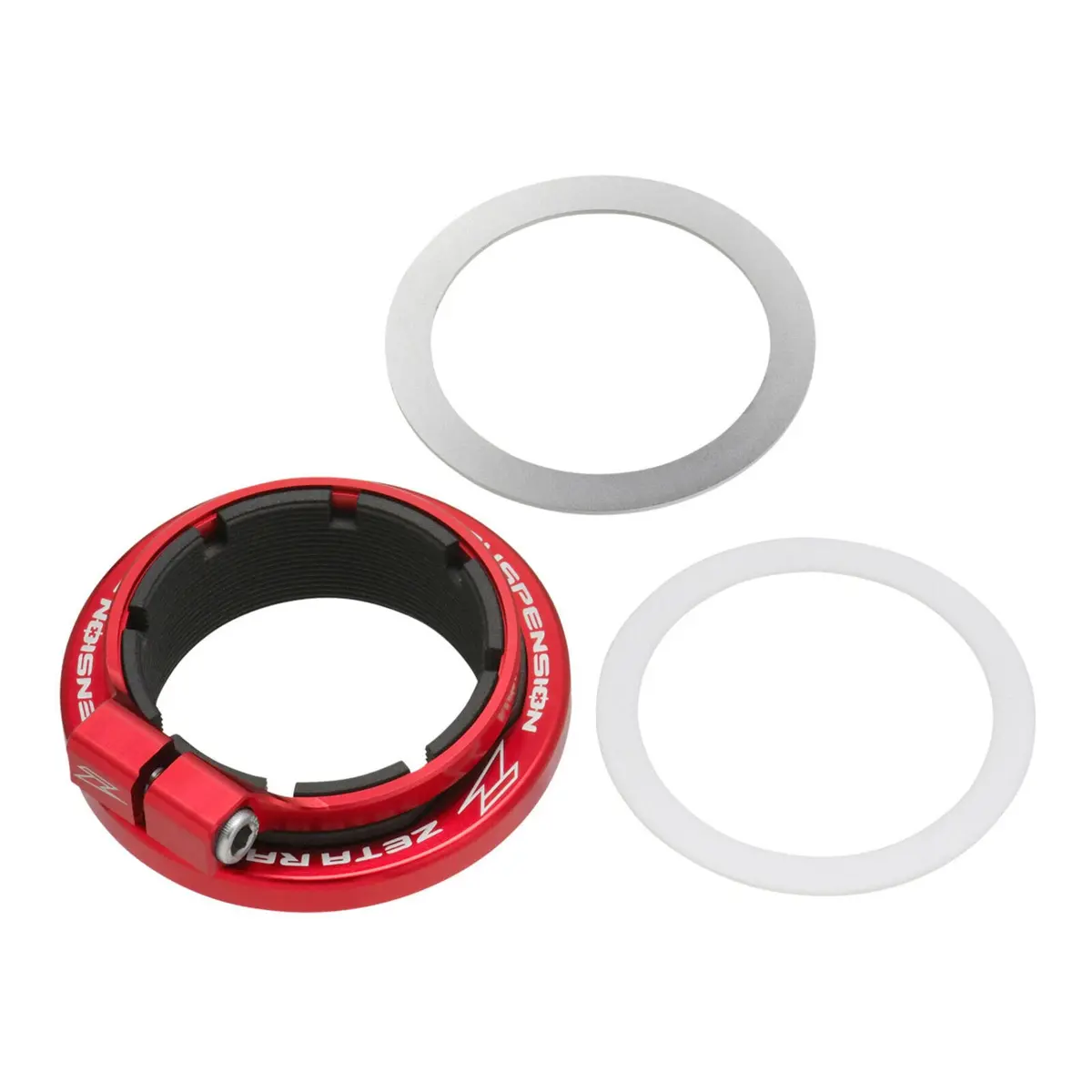Zeta Rearshock Preload Adjuster Showa 50A - Red 1