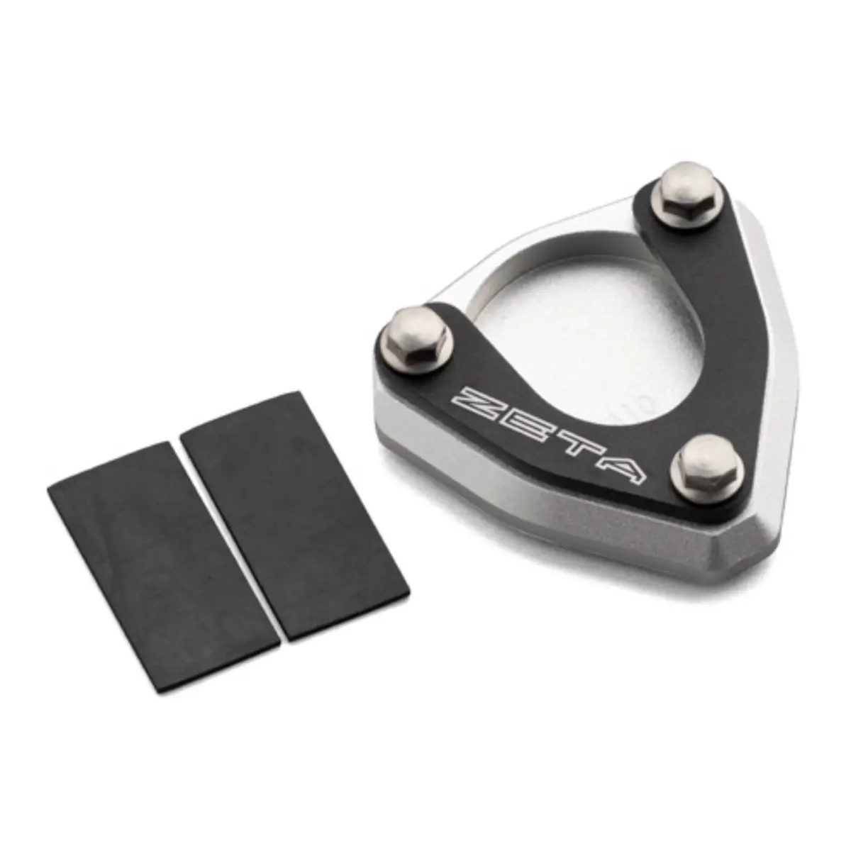 Zeta Side Stand Extender Black/Silver Husqvarna 701 Enduro '17-, Ktm 690 Enduro 1