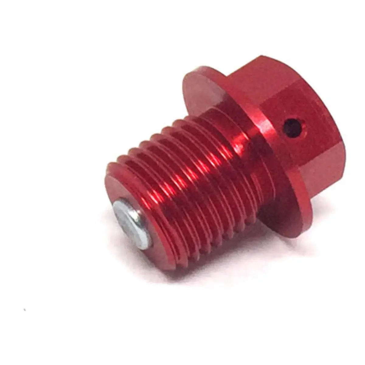 Zeta Magnetic Drain Bolt M14x1.5X14 - Red 1
