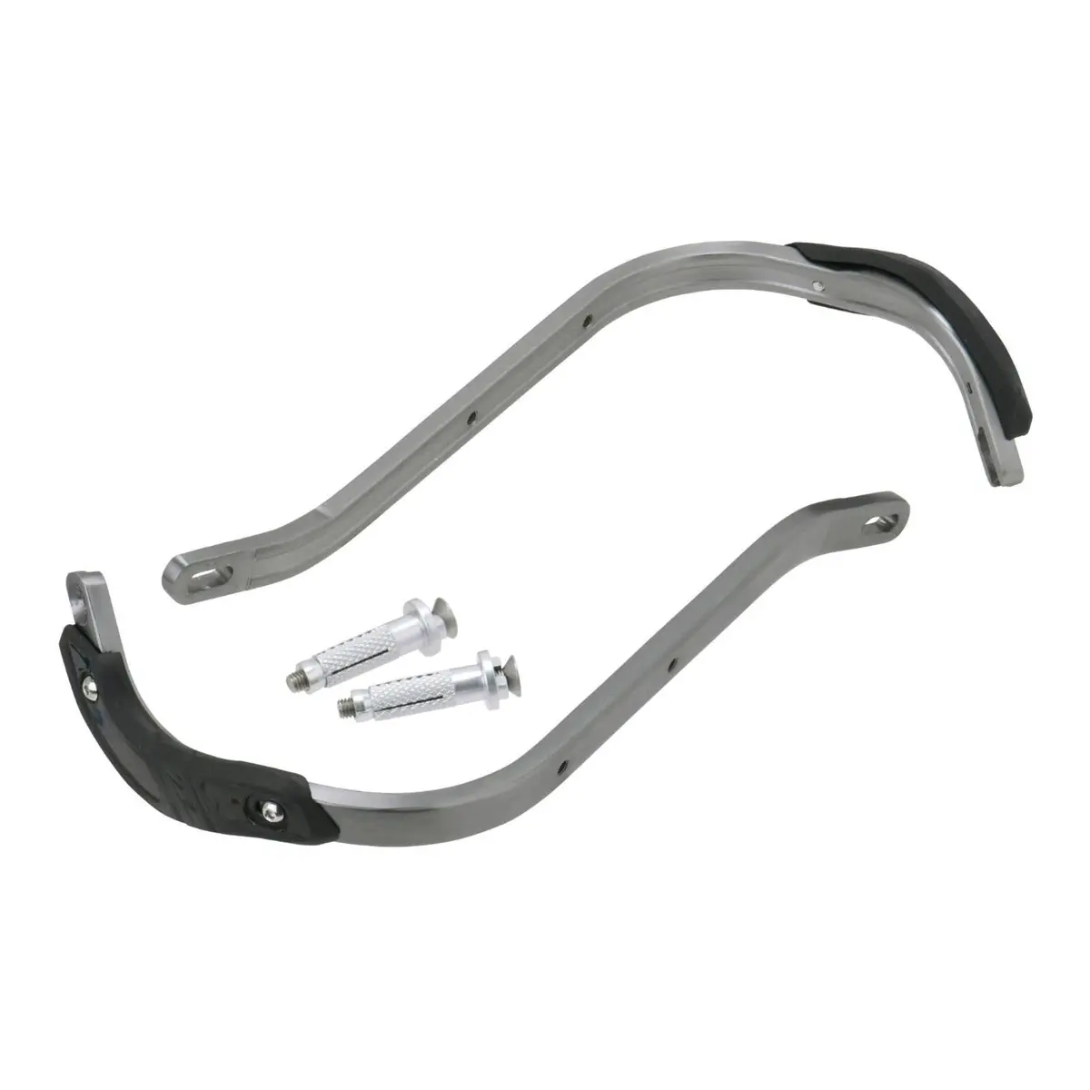 Zeta Pro Armor Bended Hand Guard - Titanium Colour 1