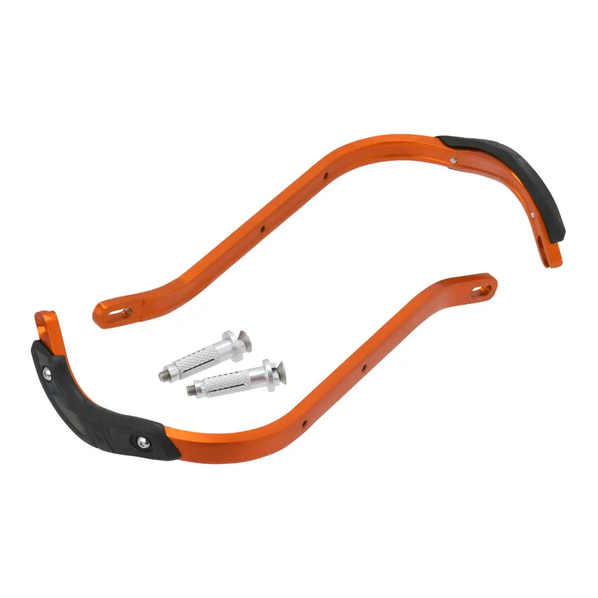 Zeta Pro Armor Bended Hand Guard - Orange 1